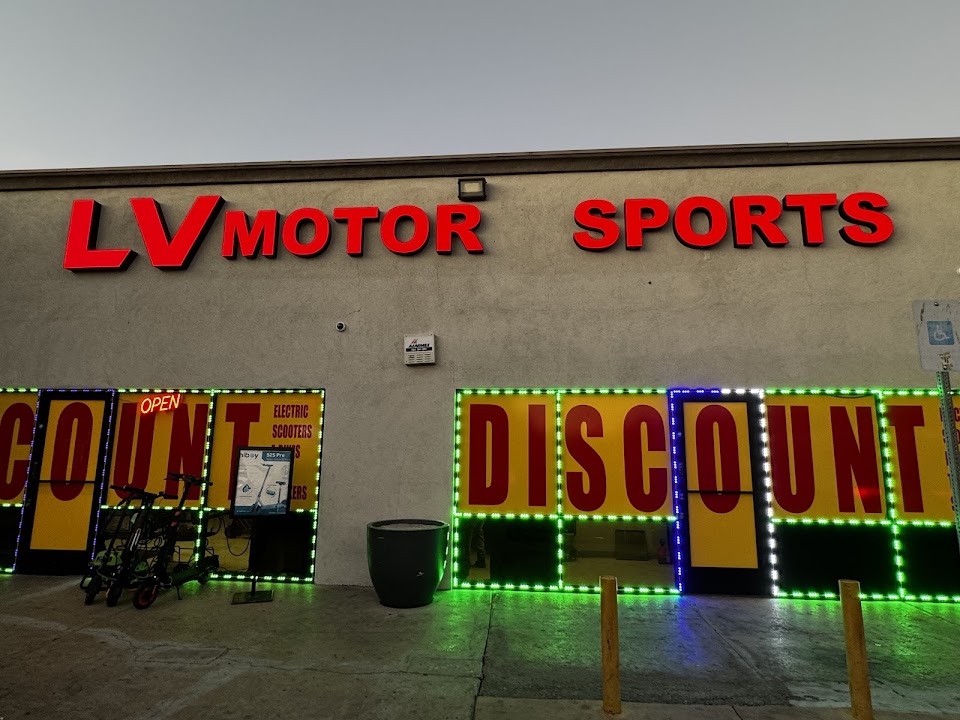 LV MOTORSPORTS & LAS VEGAS DISCOUNT LIQUIDATORS