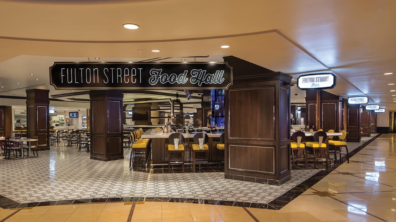 Fulton Street Food Hall at Harrah's Las Vegas