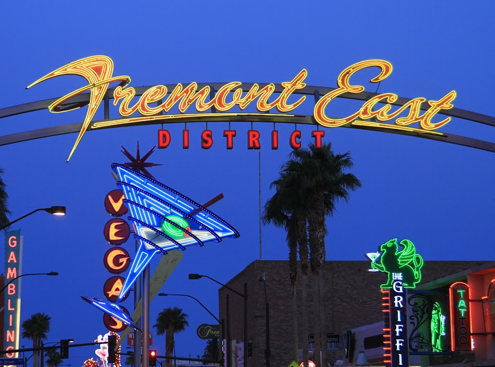 Fremont East District Sign